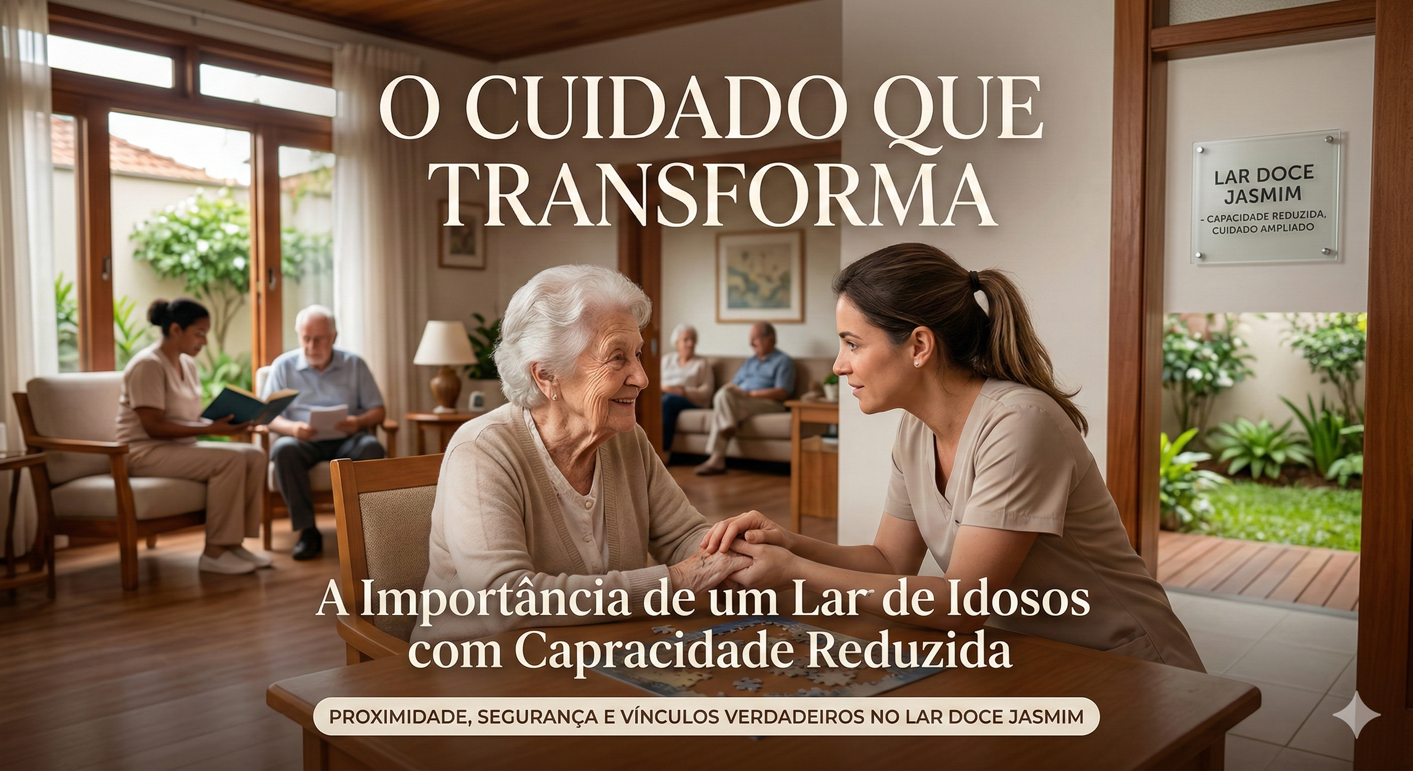 Lar de idosos com capacidade reduzida em Novo Hamburgo – cuidado individualizado